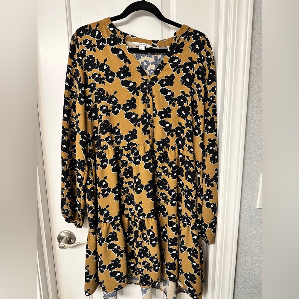Nine West Floral Shift Dress